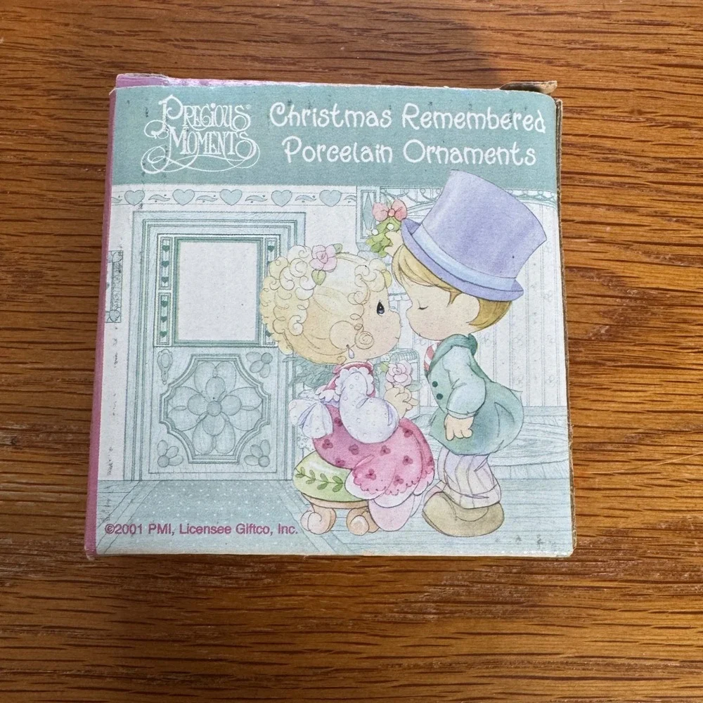 Precious Moments Christmas Remembered Porcelain‎ Ornaments Double Sided Giftco